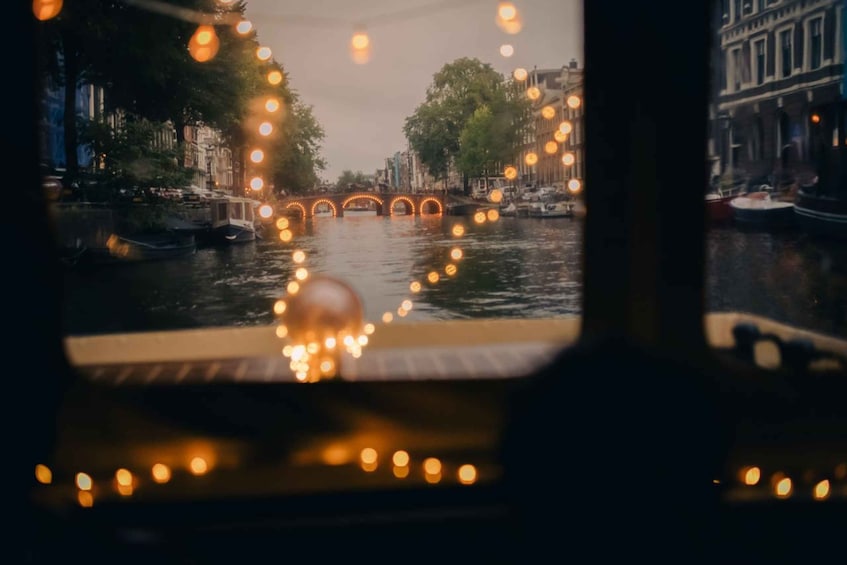 Picture 6 for Activity Amsterdam: Light Festival Boat with Drinks, Snack, Glühwein