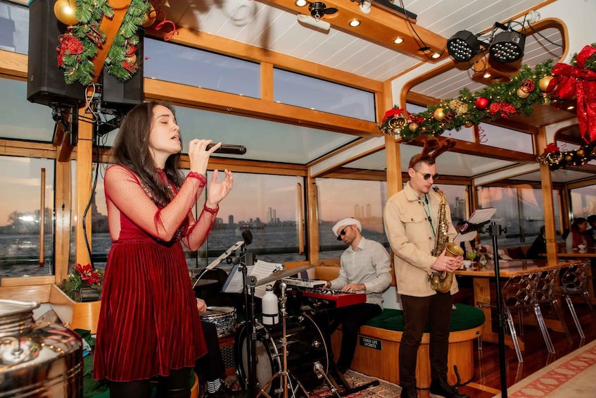 Picture 9 for Activity NYC: Holiday Yacht Cruise with Jazz, Cocoa & Carols