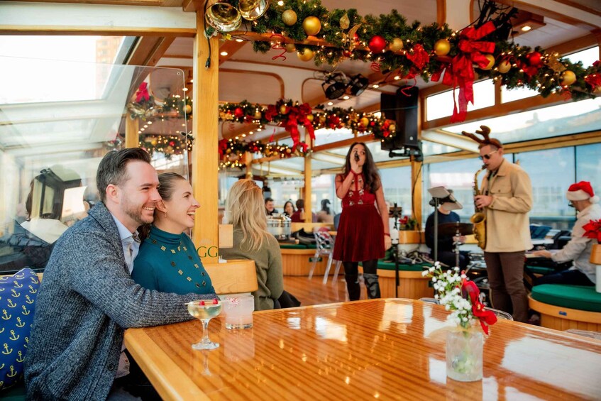 NYC: Holiday Yacht Cruise with Jazz, Cocoa & Carols