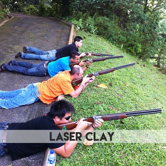 Laser Clay Shooting Ticket