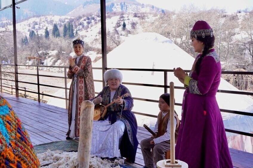 Kazakh Ethno-Village Group Tour