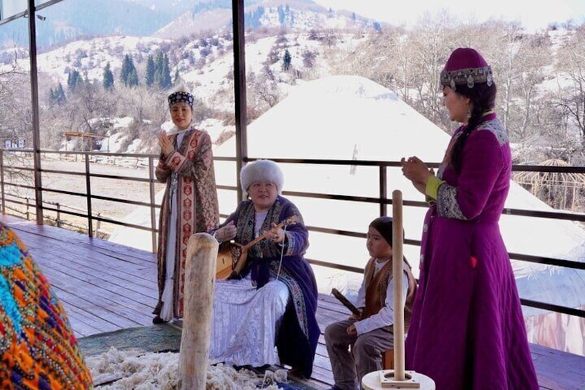 Kazakh Ethno-Village Group Tour
