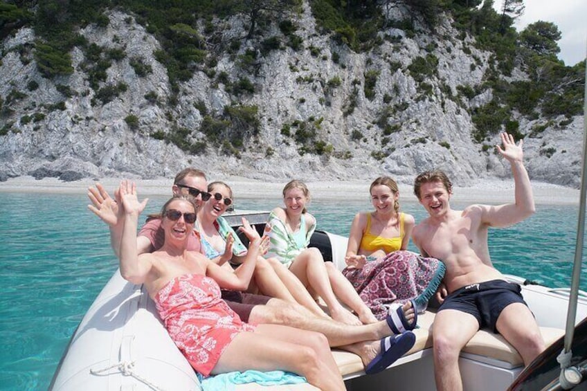 Private Skopelos Island Boat Cruise Tour to Mamma Mia Sites 