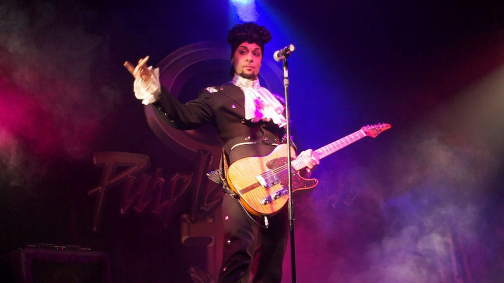 Purple Reign Prince impersonator in Las Vegas