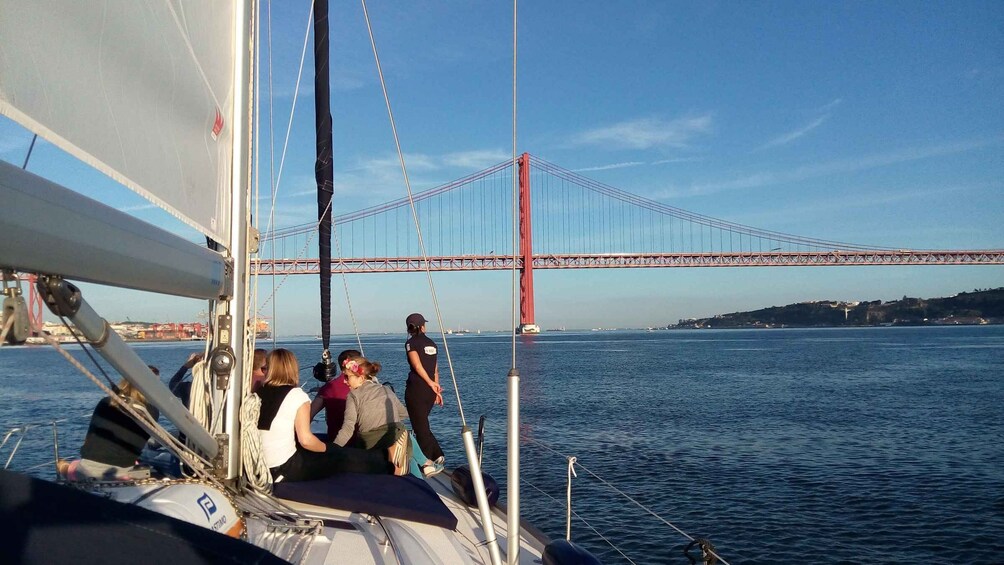 Picture 6 for Activity Lisbon: 2-Hour Sailing Yacht Cruise & Guided Tour w/2 drinks