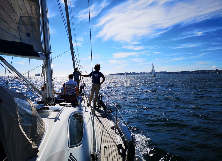 Picture 4 for Activity Lisbon: 2-Hour Sailing Yacht Cruise & Guided Tour w/2 drinks