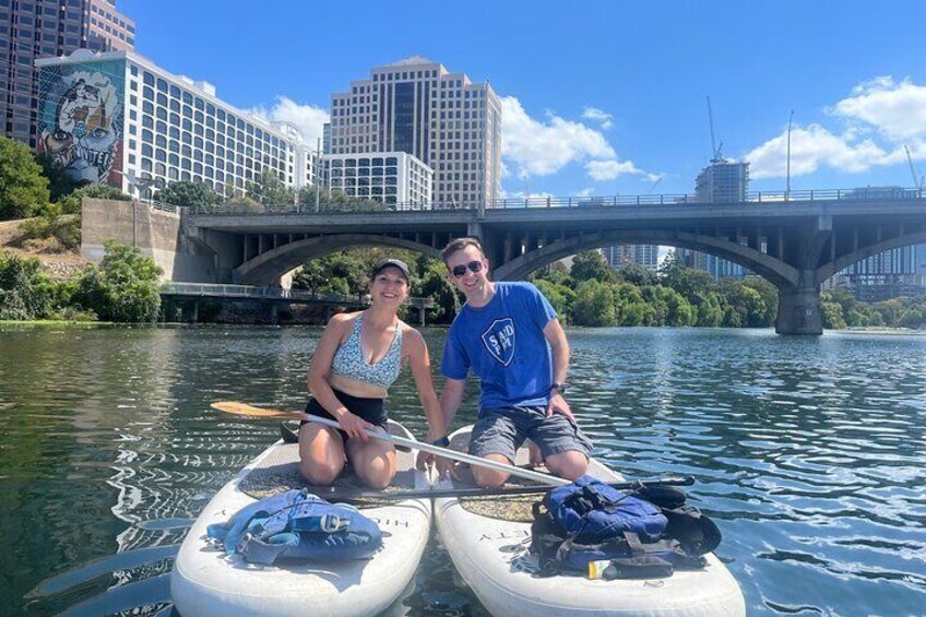 Congress Avenue Bat Bridge Paddleboard Tour