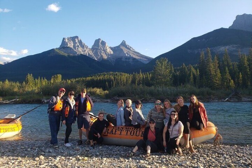 1 hour Scenic Nature Float in the Canadian Rocky Mountains