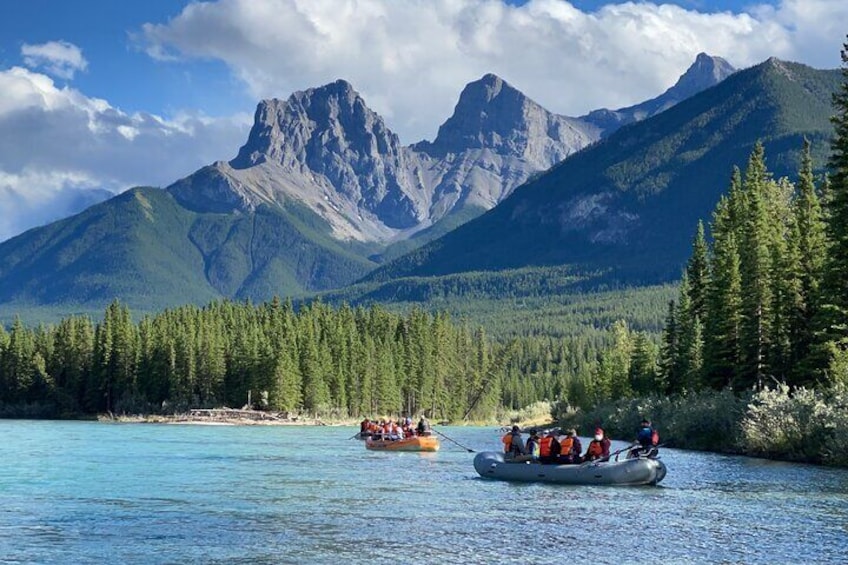 1 hour Scenic Nature Float in the Canadian Rocky Mountains