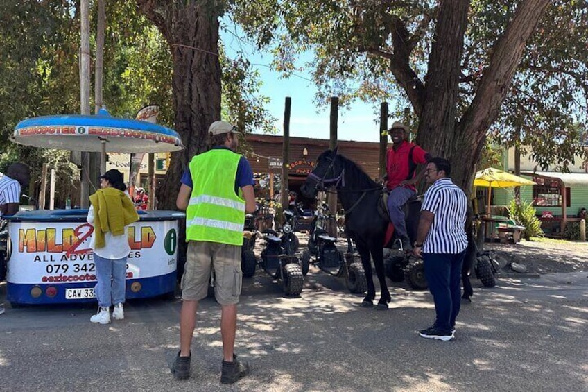 Starting point and on-site booking office , 111 Darnell Street Storms River Village. 