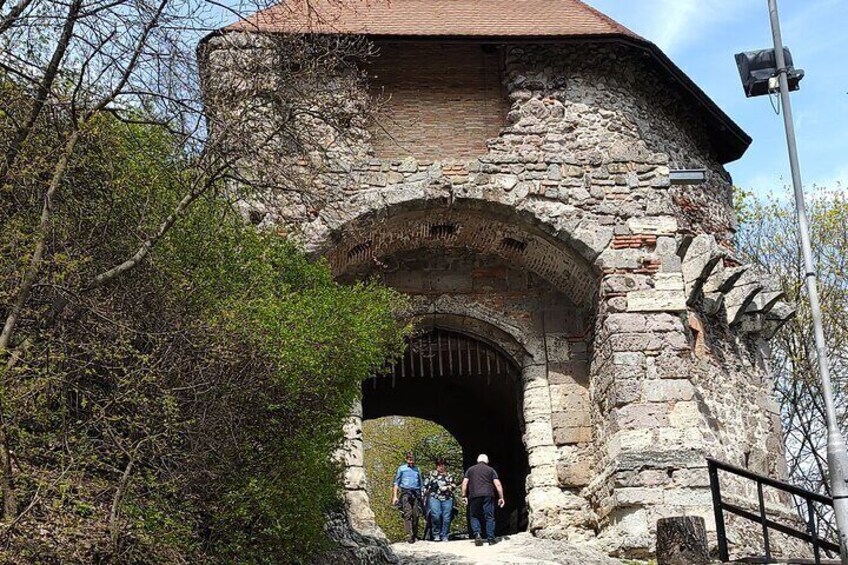 Entrance to Visegrád Castle