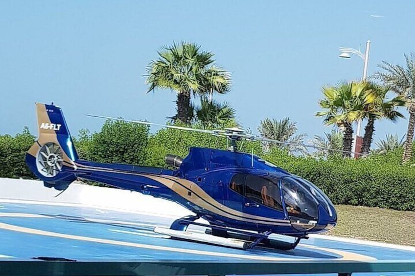 Helicopter Sightseeing City Tour Dubai with Transfers Option