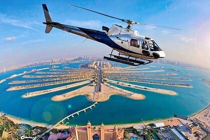 Dubai Skyline Safari: Helicopter City Tour with Transfers Option