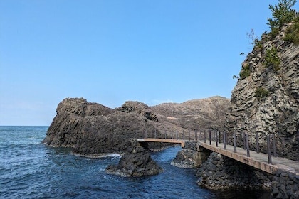 From Kanazawa: Fukui's Stunning Cliffs, Spiritual Island & Port