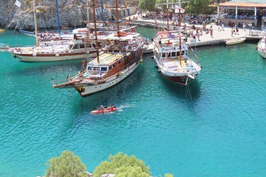 Full Day Kos Guided Boat Tour Including Lunch