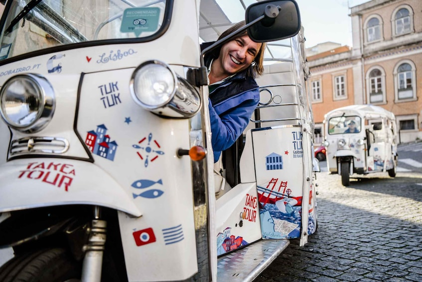 Lisbon by Tuk-Tuk: 2 to 3 hours Guided Tour