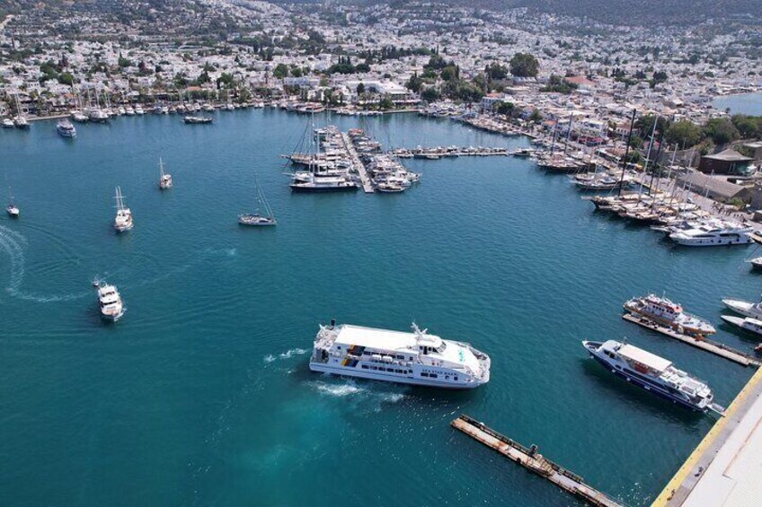 Ferry Transfer from Kos Island to Bodrum with Hotel pick up