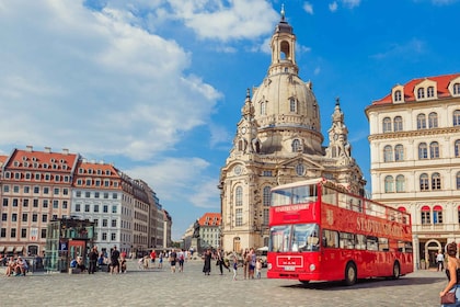 Dresda: Tour della città con guida dal vivo