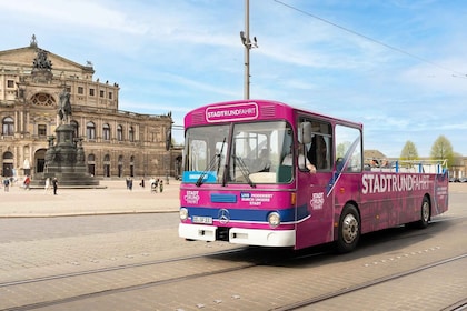Dresda: Tour della città con guida dal vivo