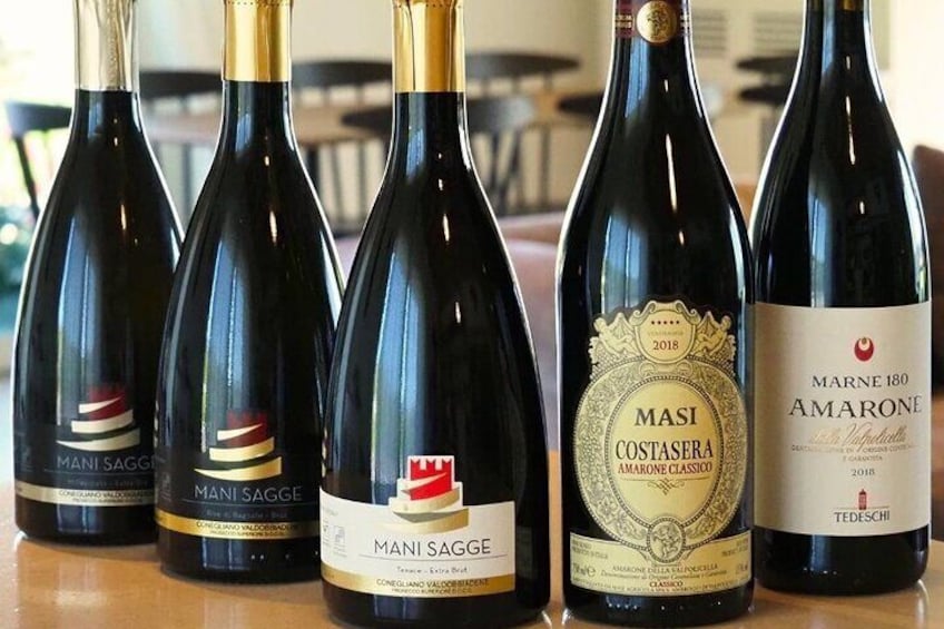 Exclusive tasting of Superior Prosecco and Amarone