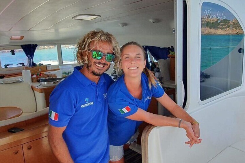 Catamaran tour to the Maddalena Archipelago from Cannigione
