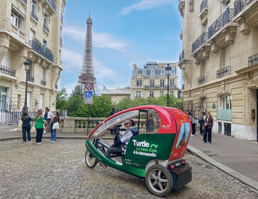 Visite privée de Paris en cyclo-pousse avec hôtel inclus excursion