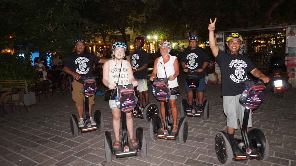 Picture 5 for Activity Chania, Crete: 90-Minute Segway Night Tour