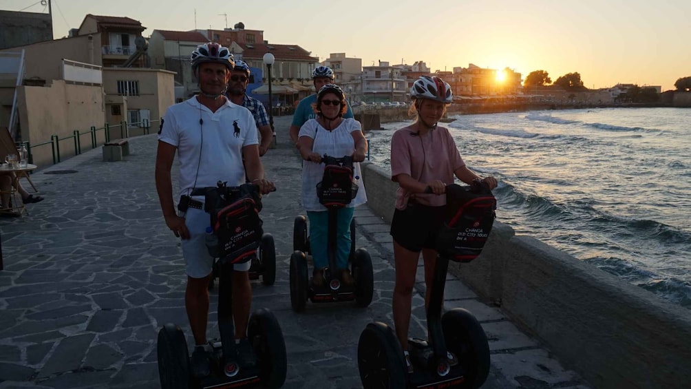 Picture 3 for Activity Chania, Crete: 90-Minute Segway Night Tour