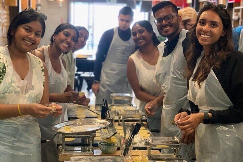 Pasta and Tiramisu Cooking Class with Wine in Sorrento