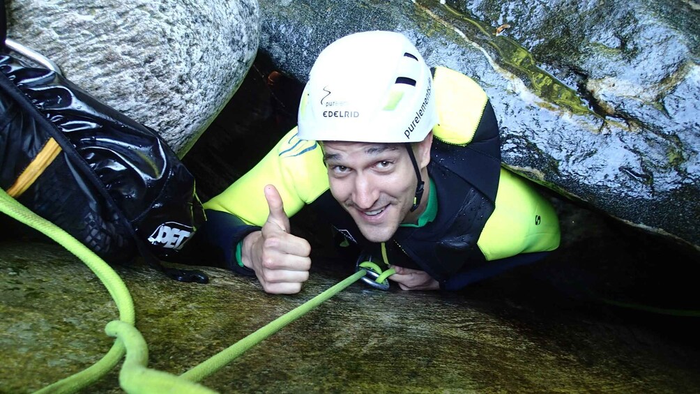Picture 5 for Activity Verzasca Valley: 4-Hour Canyoning in Corippo