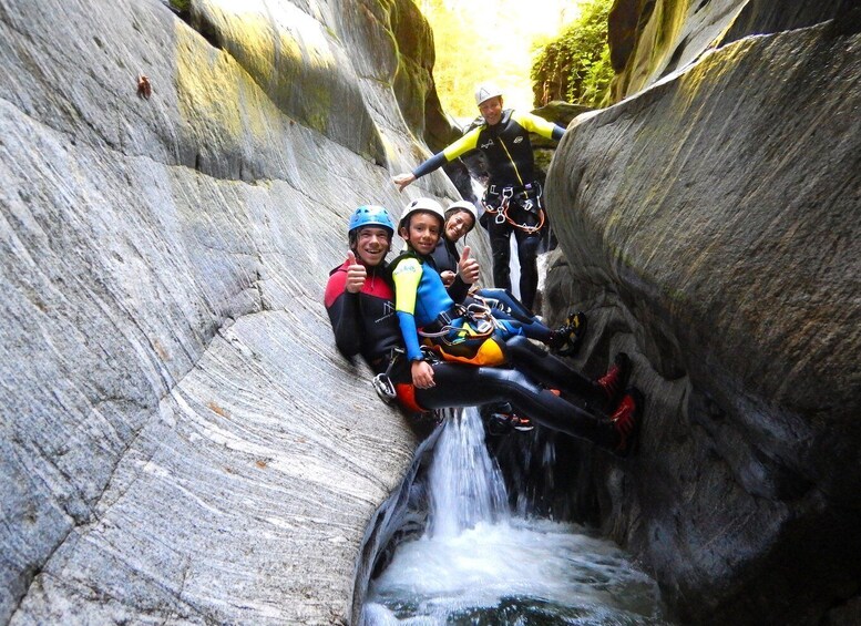 Picture 7 for Activity Verzasca Valley: 4-Hour Canyoning in Corippo