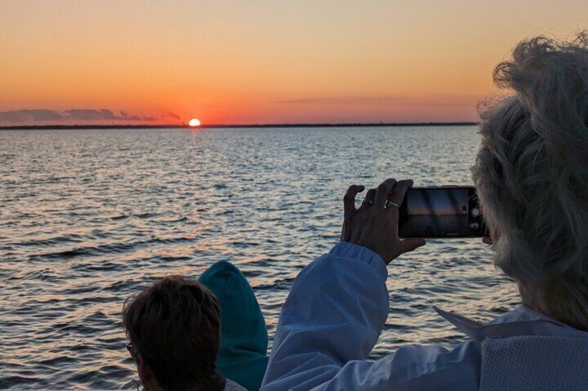 Beautiful Sunset over the Destin Bay