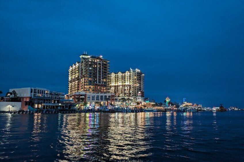 Beautiful Destin Harbor Lights