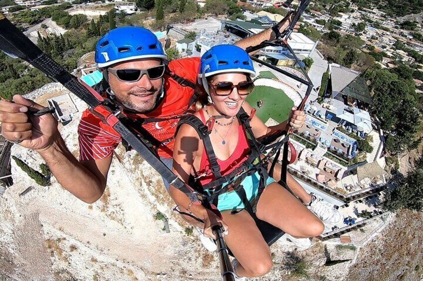 Lefkada Greece Paragliding 