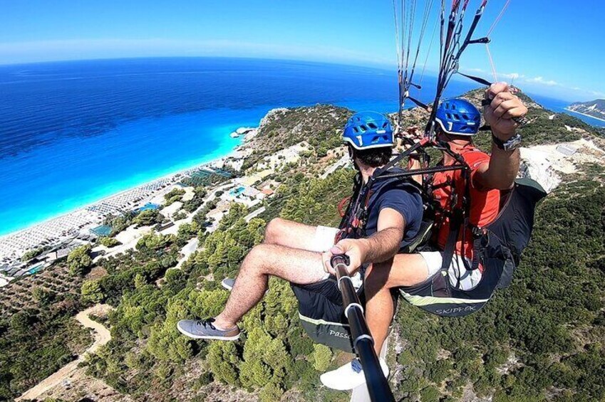 Lefkada Greece Paragliding 