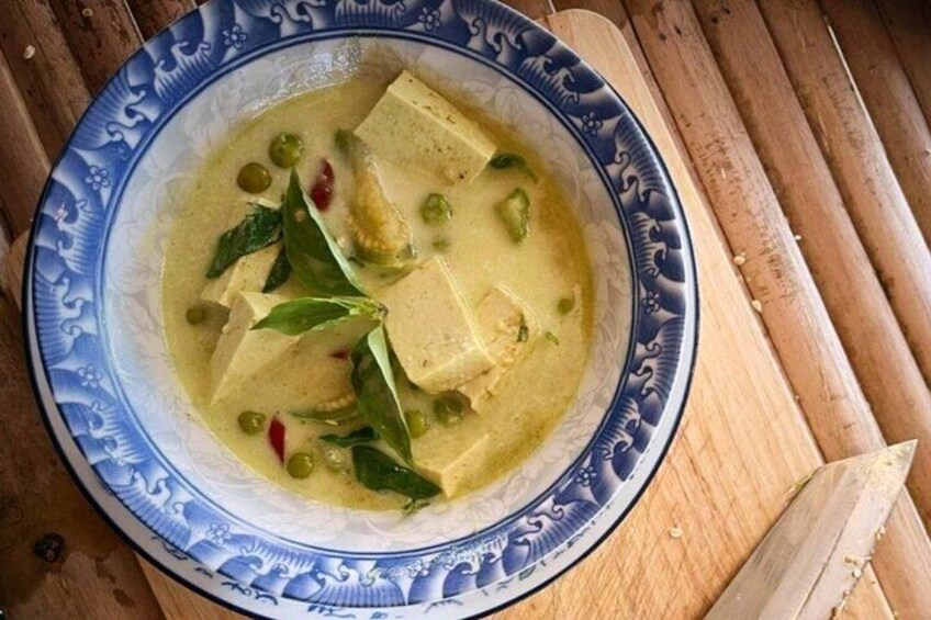 Vegetarian Menu
"Green Curry with Tofu