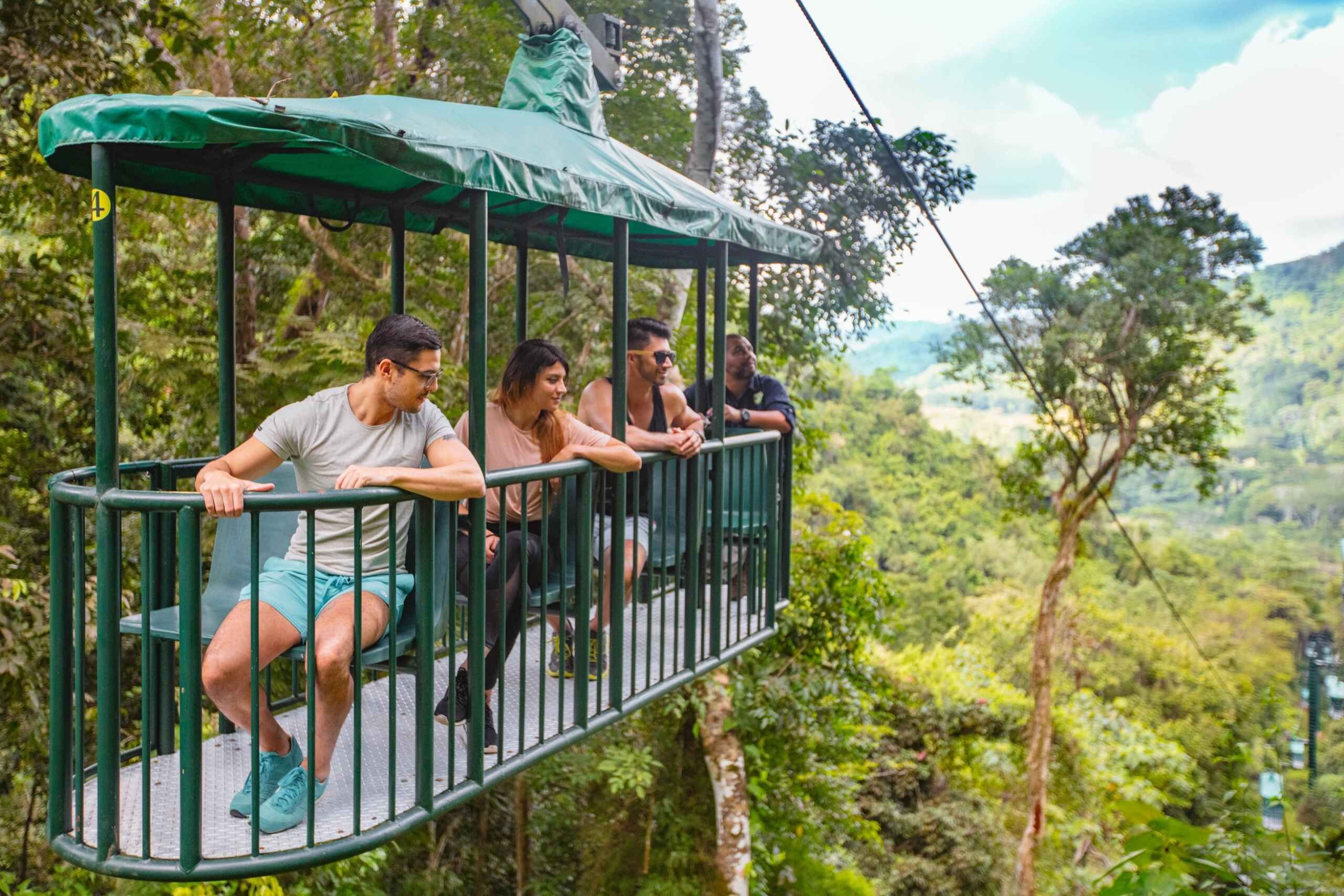 Jaco Beach: Pacific Aerial Tram at Rainforest Adventures 