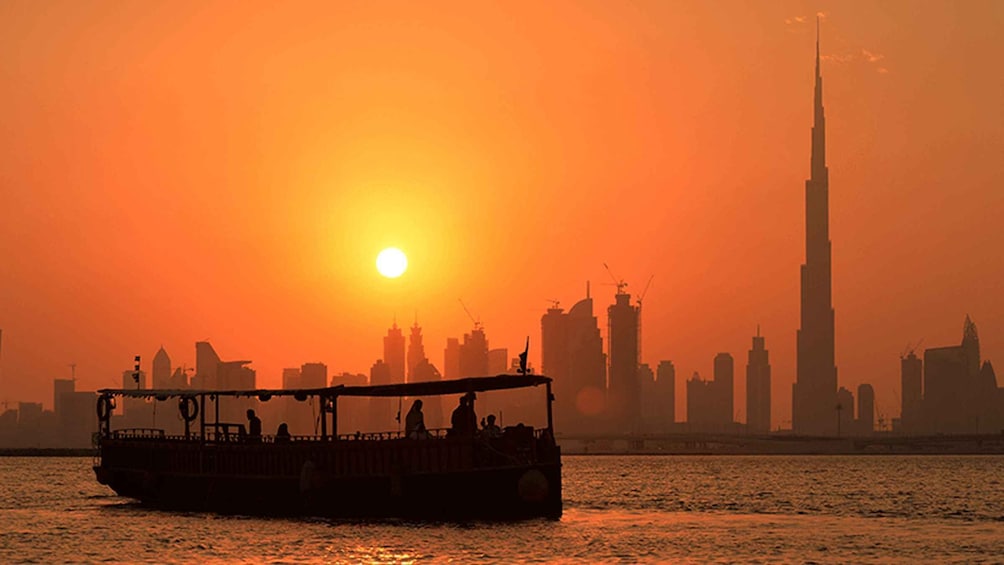 Picture 9 for Activity Dubai: Sunset Cruise on Traditional Boat & Emirati High Tea