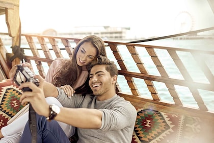 Dubaï : Croisière au coucher du soleil sur un bateau traditionnel et High T...