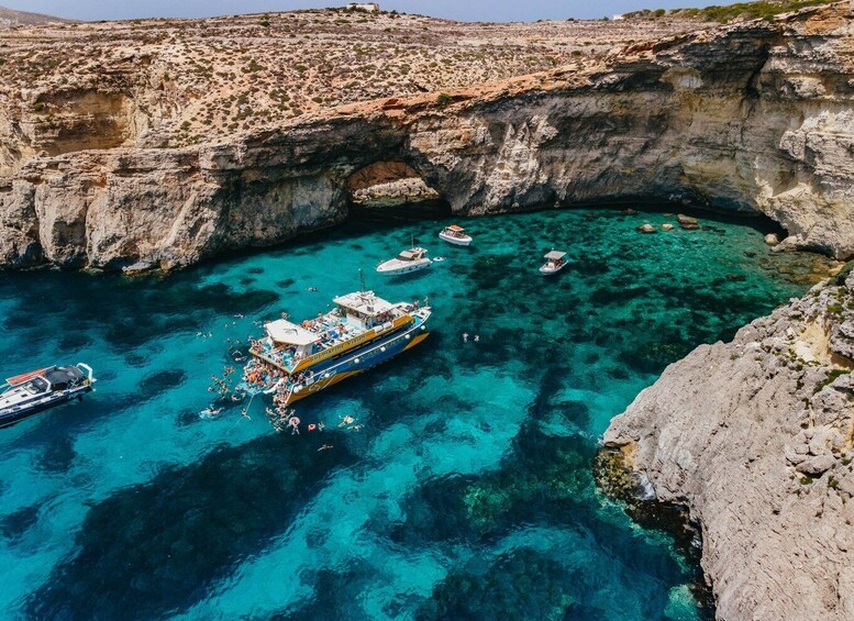 Picture 26 for Activity Malta: Gozo & Comino Islands, Blue Lagoon & Seacaves Tour