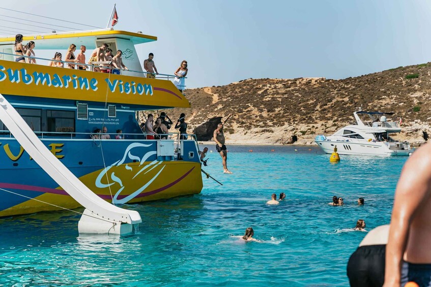 Picture 3 for Activity Bugibba: Gozo, Comino, and Blue Lagoon Sightseeing Cruise