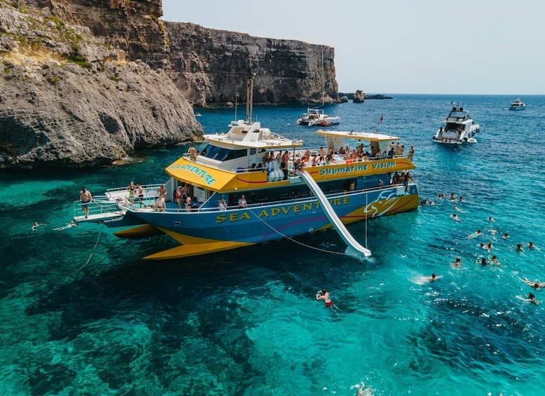 Picture 27 for Activity Bugibba: Gozo, Comino, and Blue Lagoon Sightseeing Cruise