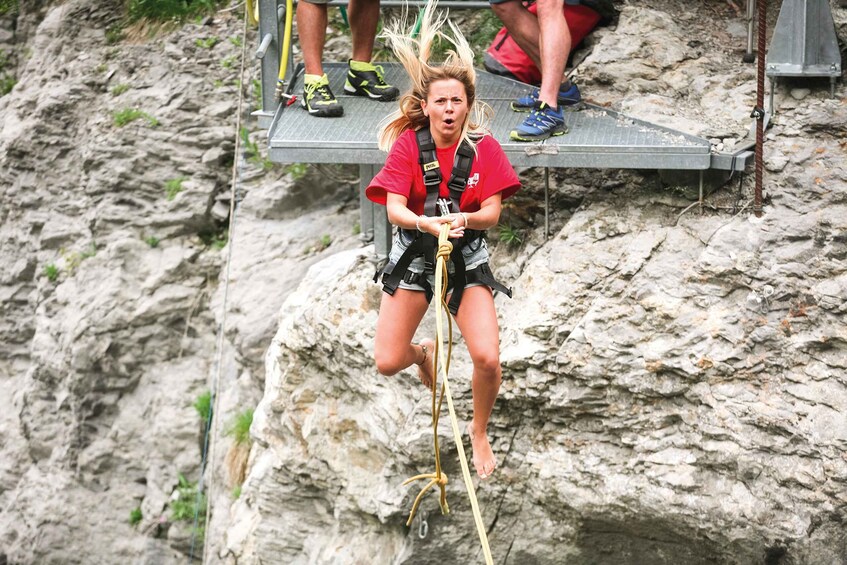 Picture 5 for Activity Interlaken: Canyon Swing in Grindelwald