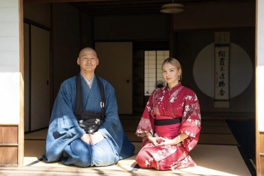 Kyoto: Zen Meditation at a Private Temple with a Monk