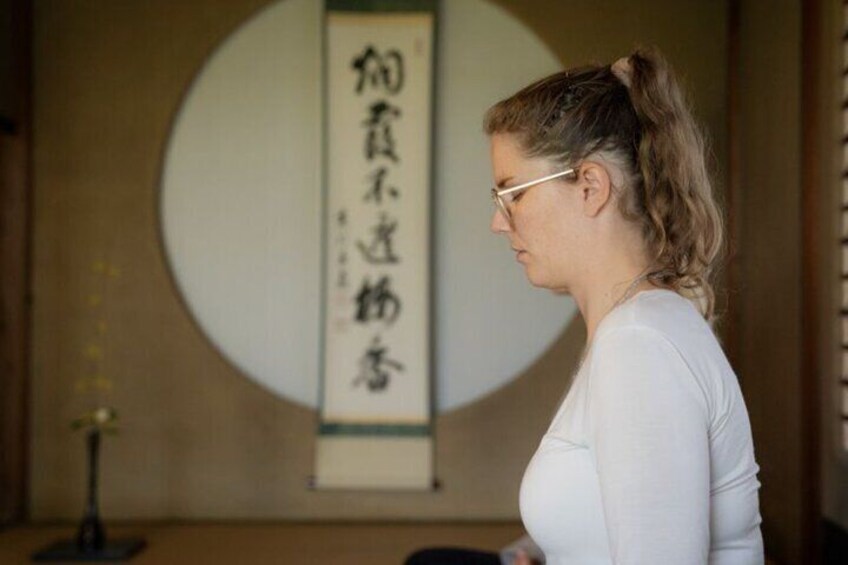 Kyoto: Zen Meditation at a Private Temple with a Monk