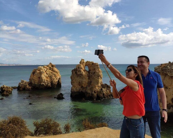 Albufeira Coast: Beach and Sightseeing Tour