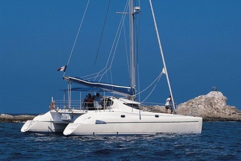 Catamaran tour FROM CANNIGIONE to the Maddalena Archipelago