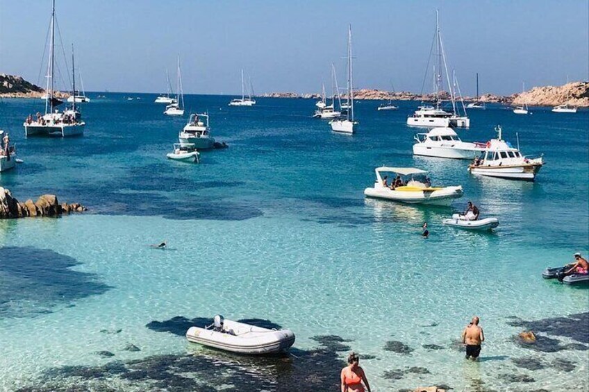 Catamaran tour FROM CANNIGIONE to the Maddalena Archipelago