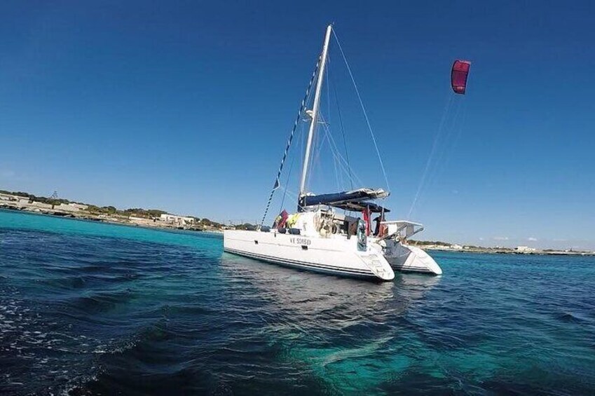 Catamaran tour FROM CANNIGIONE to the Maddalena Archipelago