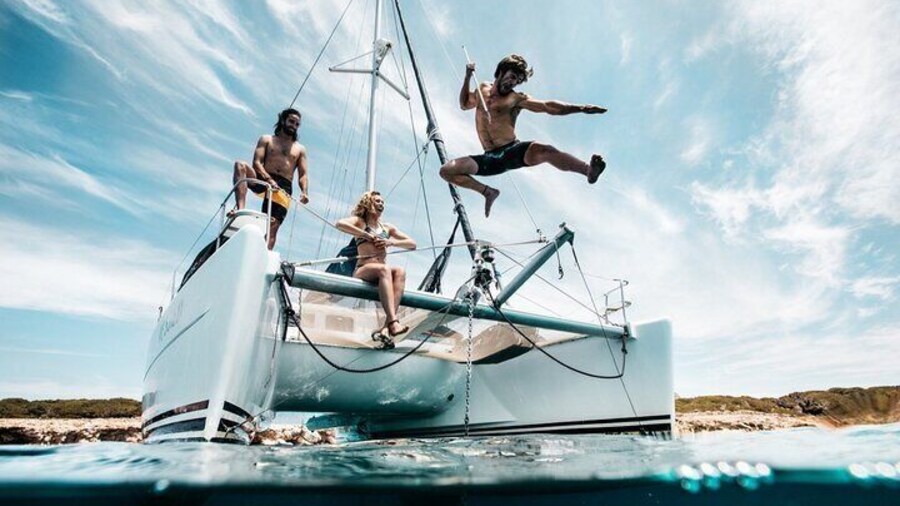 2-Catamaran tour from Cannigione to the Maddalena Archipelago